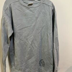 kBa monogram grey sweatshirt